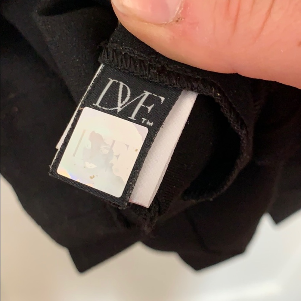 Black Pencil Diane von Furstenberg Skirt Sz 8 - Picture 8 of 8